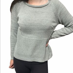 Sandwich Cropped Sweater   
